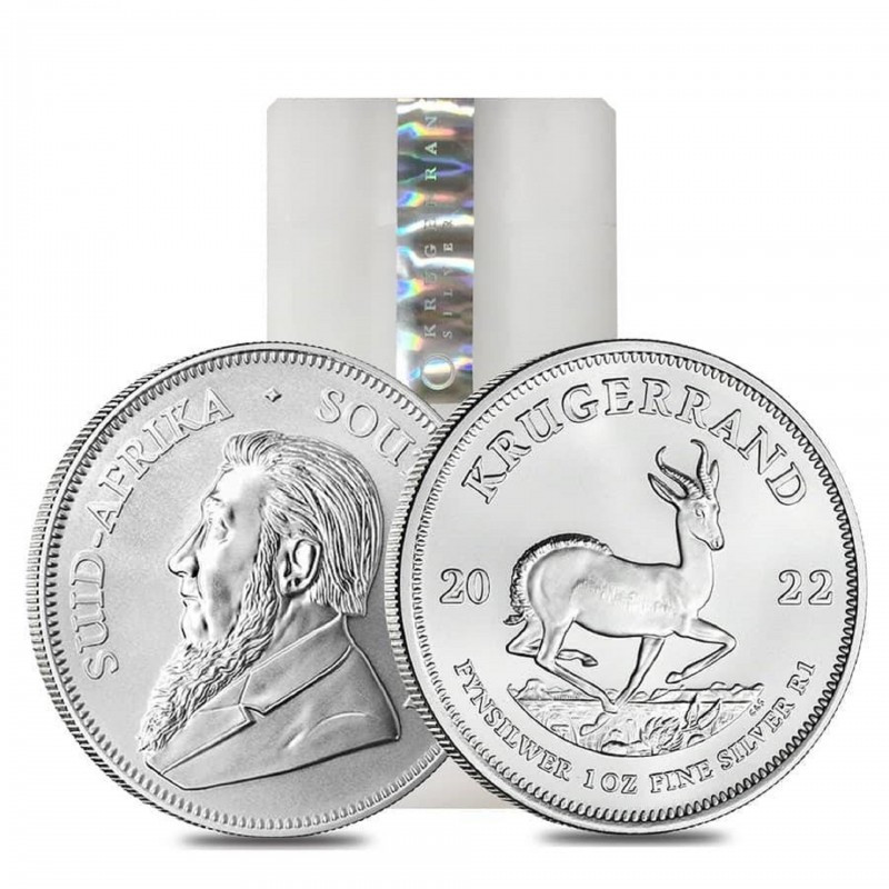 Tuba 25 x stříbrná mince 1 Oz Krugerrand
