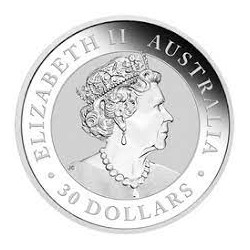 Stříbrná mince 1 Kg Australian Kookaburra 2013