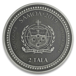Stříbrná mince 1 Oz Mořský koník 2019