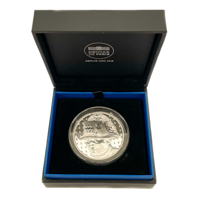 Stříbrná mince 1 Oz Napoleon dvousté výročí úmrtí 2021