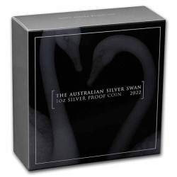 Stříbrná mince 1 Oz Australian Swan 2022 Proof