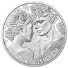 Stříbrná Mince 1/2 Oz Růže 2021