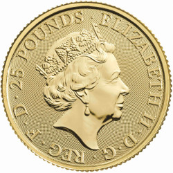 Zlatá mince 1/4 Oz The Royal Tudor Beasts The Lion 2022