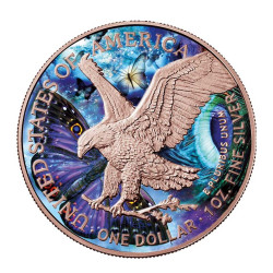 Stříbrná mince 1 Oz American Eagle Spirit Animal Series The Butterfly 2021