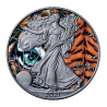 Stříbrná mince 1 Oz American Eagle Spirit Animal Series The Tiger 2021