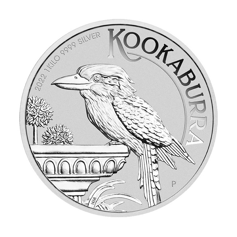 Stříbrná mince 1 Kg Australian Kookaburra 2022