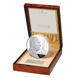 Stříbrná mince 1 Kg Princ Filip vévoda z Edinburghu 2021