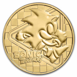 Zlatá mince 1 Oz Sonic the Hedgehog 2022