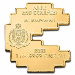 Zlatá mince 1 Oz PAC-MAN 2021