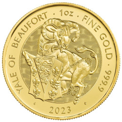 Zlatá mince 1 Oz The Royal Tudor Beasts Yale of Beaufort 2023