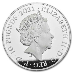 Stříbrná mince 10 Oz Princ Philip Vévoda z Edinburghu 2021