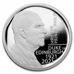 Stříbrná mince 56,56 g Princ Filip Vévoda z Edinburghu 2021