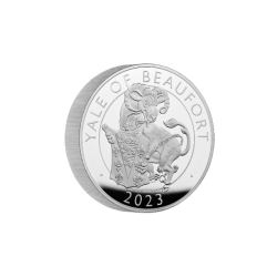 Stříbrná mince 10 Oz The Tudor Beasts Yale of Beaufort 2023 Proof