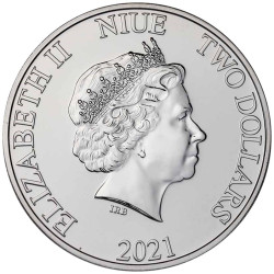 Stříbrná mince 1 Oz Lion King 2021