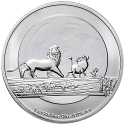 Stříbrná mince 1 Oz Lion...