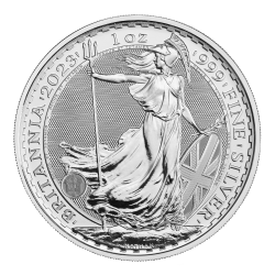 Stříbrná mince 1 Oz Britannia 2023 Elizabeth