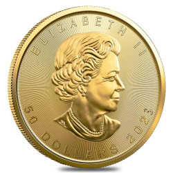 Zlatá mince 1 Oz Maple Leaf 2023