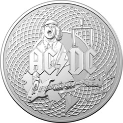 Stříbrná mince 1 Oz AC/DC 2023