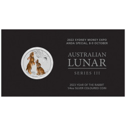 Stříbrná mince 1/4 Oz Lunar...
