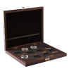 Krabička na 10 britských 2 oz stříbrných mincí The Royal Tudor Beasts