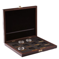 Krabička na 10 britských 1/4 oz zlatých mincí  The Royal Tudor Beasts