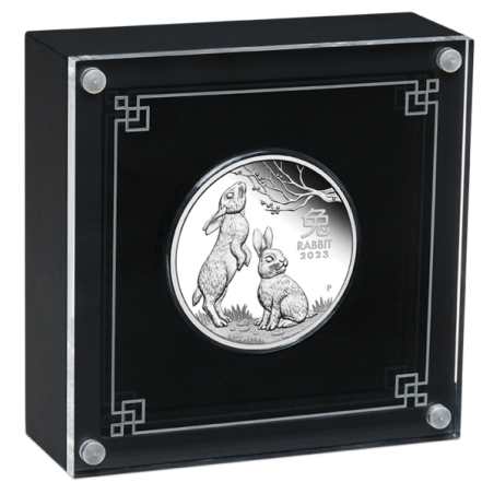 Stříbrná mince 1/2 Oz Lunar Series III Year of the Rabbit 2023 Proof
