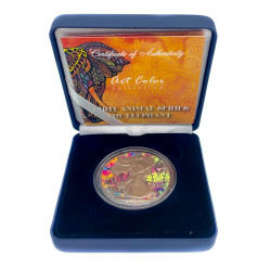 Stříbrná mince 1 Oz American Eagle Spirit Animal Series The Elephant 2021