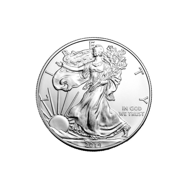 Stříbrná mince 1 Oz American Eagle 2014