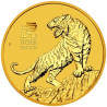 Zlatá mince 1/10 Oz Lunar Series III Year of the Tiger 2022