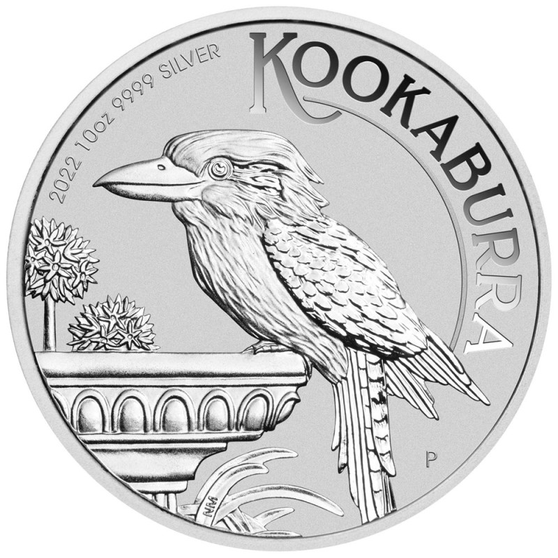 Stříbrná mince 10 Oz Australian Kookaburra 2022