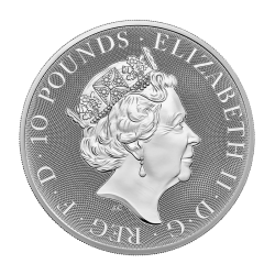 Stříbrná mince 10 Oz The Tudor Beasts Yale of Beaufort 2023