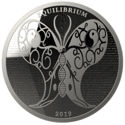 Stříbrná mince 1 Oz Equilibrium 2019