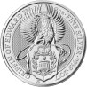 Stříbrná mince 2 Oz The Queen's Beasts Griffin of Edward 2017