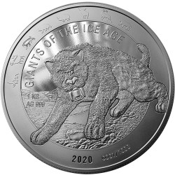 Stříbrná mince 1 Kg Giants...