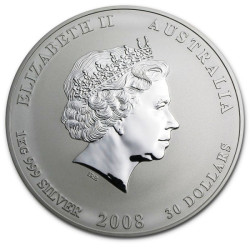 Stříbrná mince 1 Kg Lunar Series II Year of the Mouse 2008