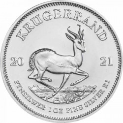 Stříbrná mince 1 Oz Krugerrand 2021