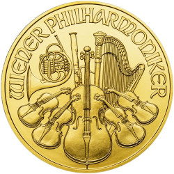 Zlatá mince 1 Oz Wiener Philharmoniker 2022