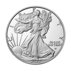 Stříbrná mince 1 Oz American Eagle 2022