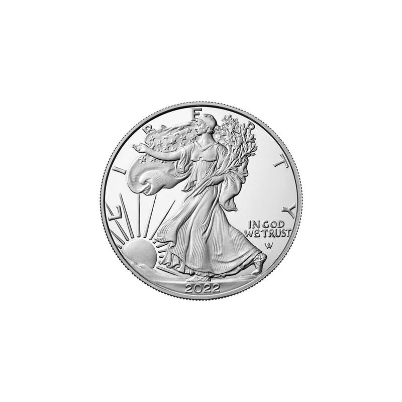 Stříbrná mince 1 Oz American Eagle 2022