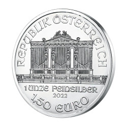 Stříbrná mince 1 Oz Wiener Philharmoniker 2022