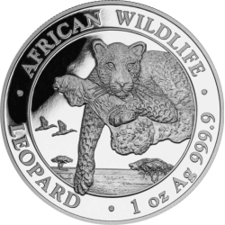Stříbrná mince 1 Oz African...
