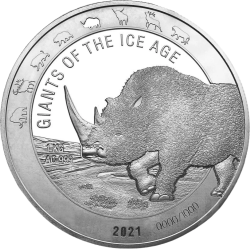 Stříbrná mince 1 Kg Giants...