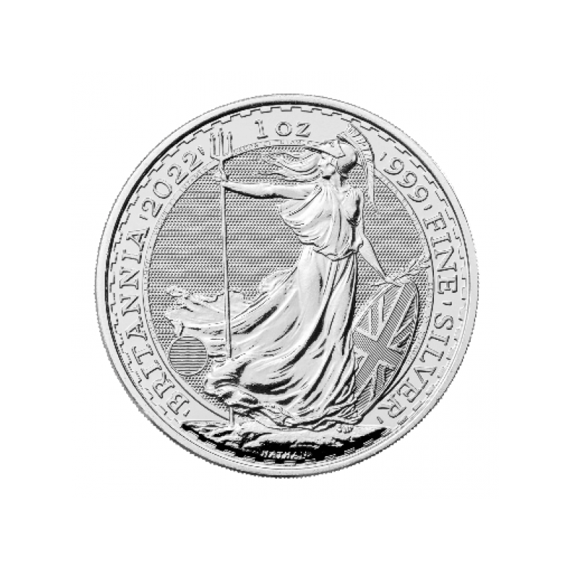 Stříbrná mince 1 Oz Britannia 2022
