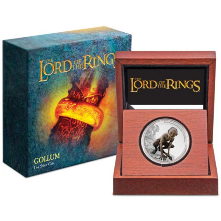 Stříbrná mince 1 Oz The Lord of the Rings Gollum 2022