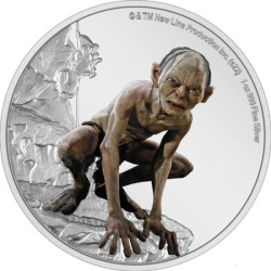 Stříbrná mince 1 Oz The Lord of the Rings Gollum 2022