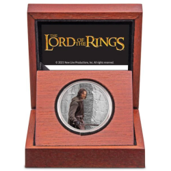 Stříbrná mince 1 Oz The Lord of the Rings Aragorn 2021