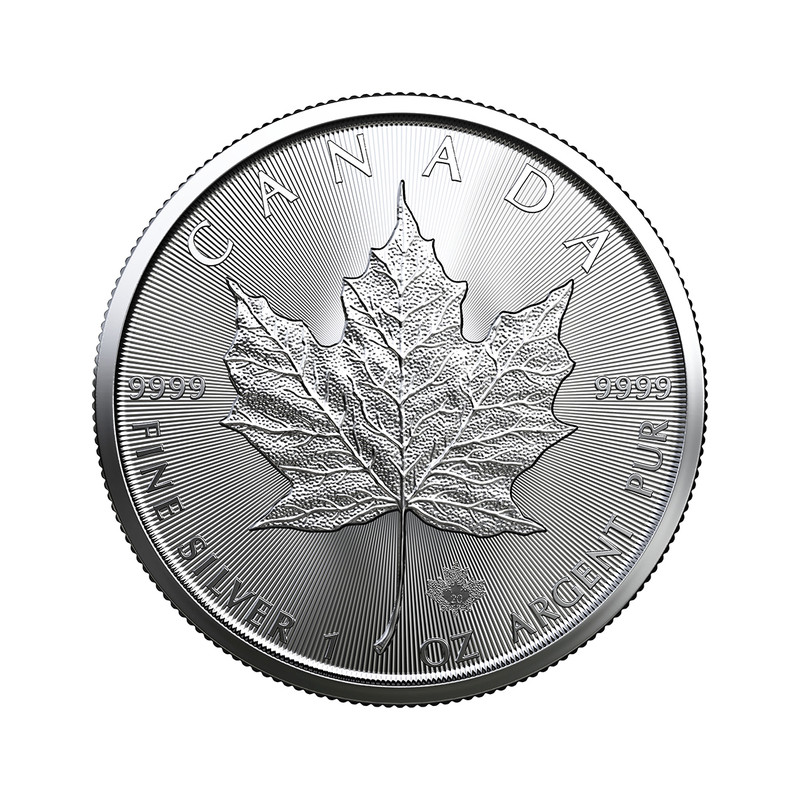 Stříbrná mince 1 Oz Maple Leaf 2020
