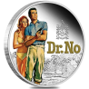 Stříbrná mince 1 Oz James Bond 007 Dr. No 2022 Proof Kolorováno