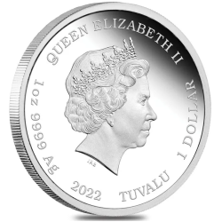 Stříbrná mince 1 Oz James Bond 007 Dr. No 2022 Proof Kolorováno