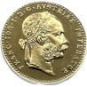 Zlatá mince 3,4 g Dukát Františka Josefa I. 1915